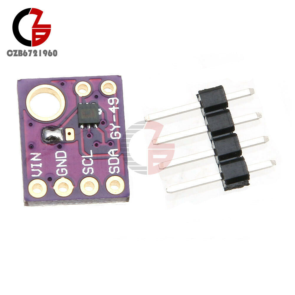 MAX44009 GY-49 Ambient Light Sensor Module with Header 4 Pin Module Fit Arduino