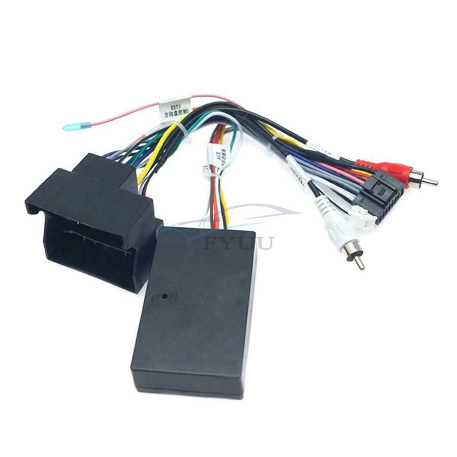 1 x 16 PIN Android Wiring Harness Connector Vehicles Stereo Navigation Harness