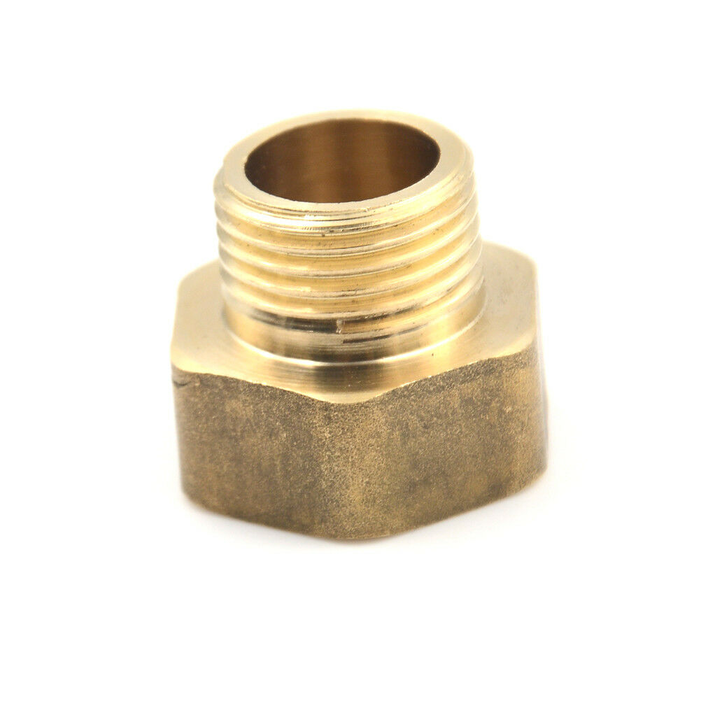 1/2PT Male to3/4PT Female Thread Brass Hose Pipe Hex Bushing Reducer Fitting Pip