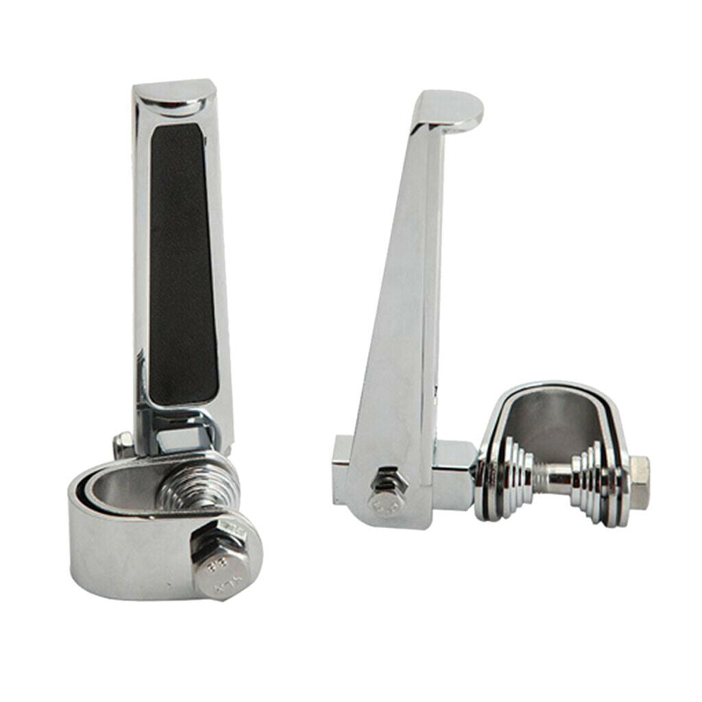 2x Highway Motorbike Motorbikes Anti-Collision Rod Foot Pegs for Suzuki