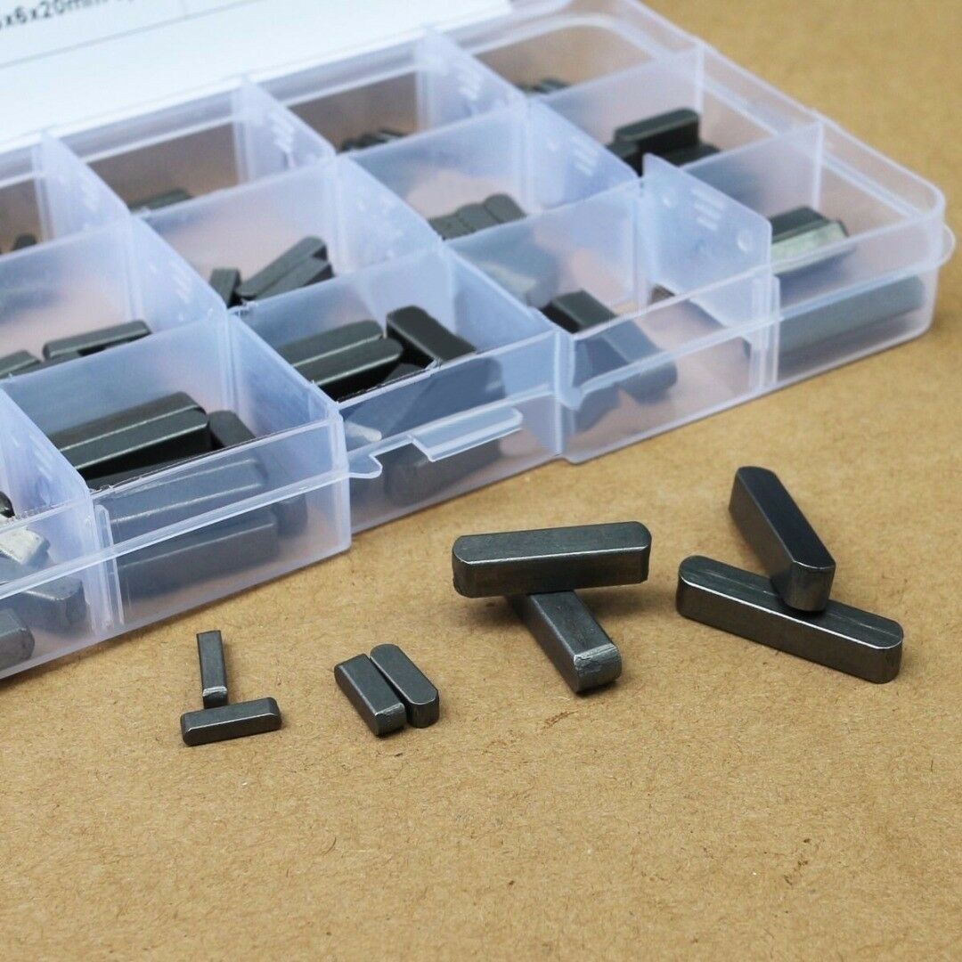 140Pcs Boxed Parallel Pin Square Parallel Key Pin Combination 3 4 5 6Mm