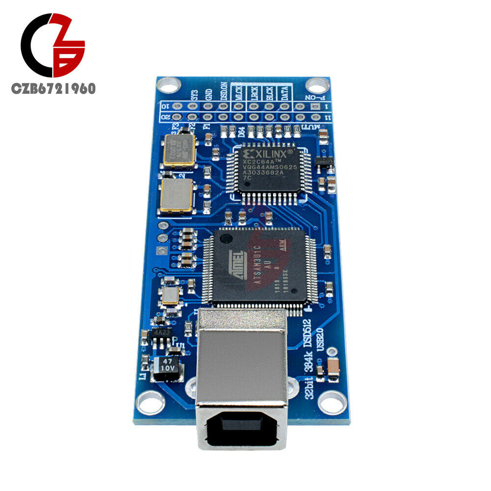 DU1 USB to IIS Card Base on Amanero Usb iis Card Support I2S dsd512/32b 384K