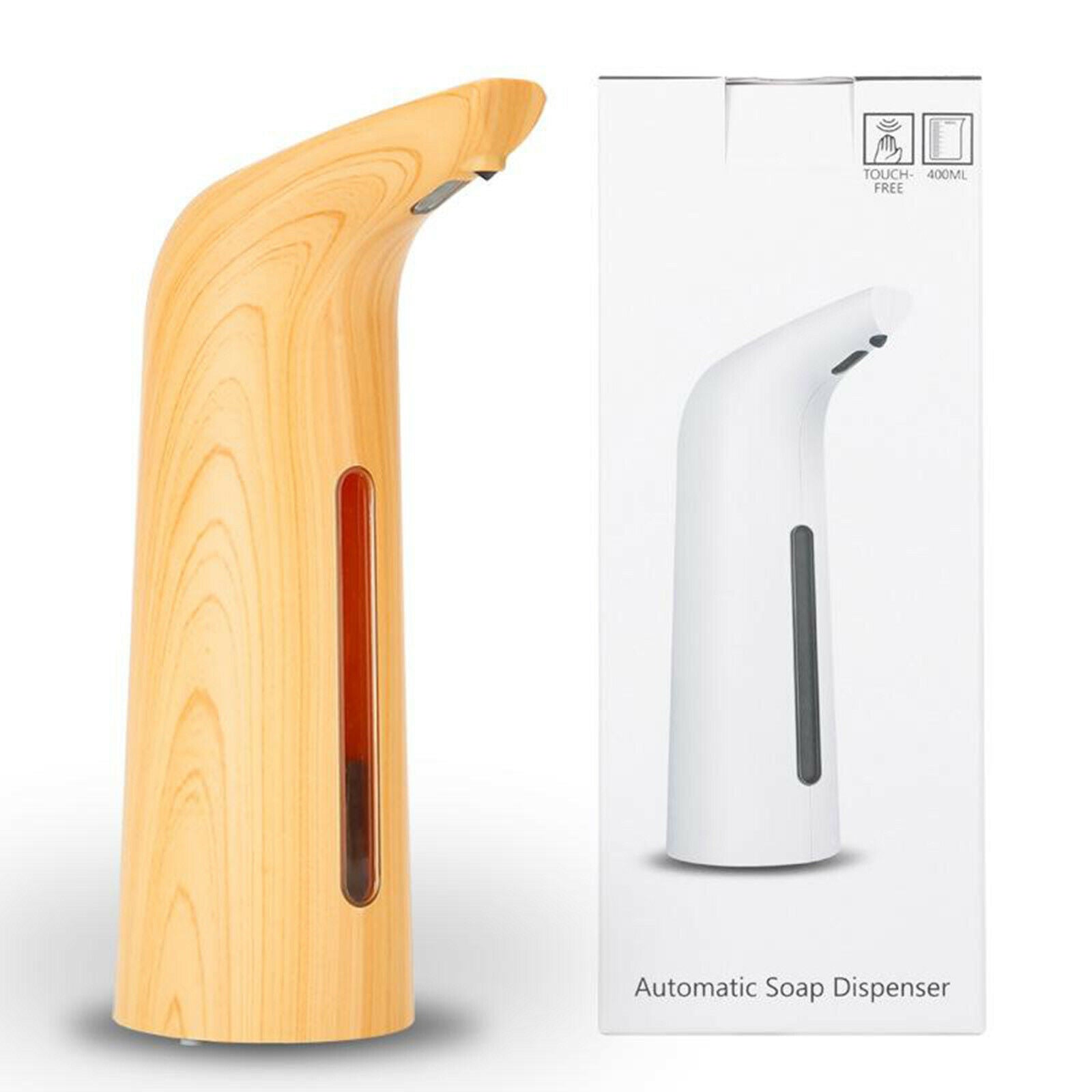2X Automatic Soap Dispenser Infrared Sensor Touchless Liquid Pump Box