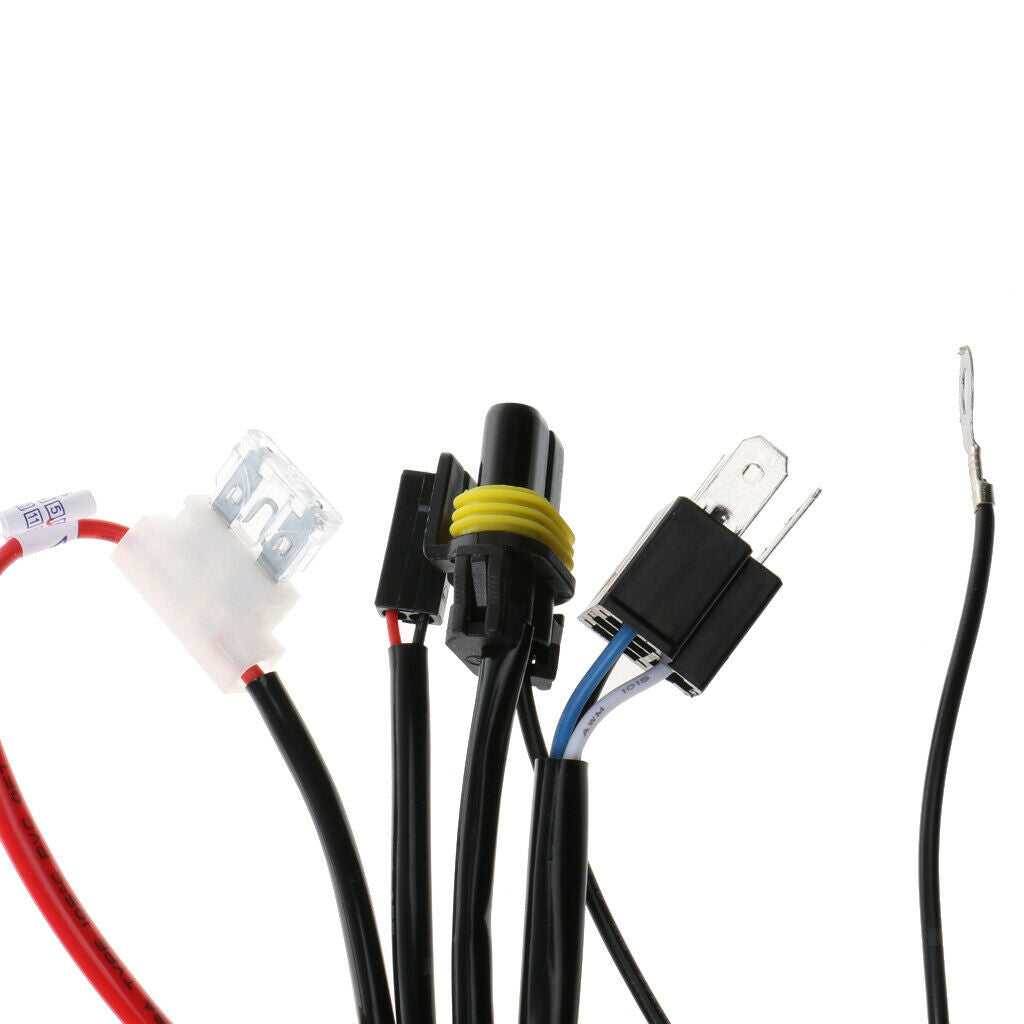 Car Auto 12V 55W Xenon HID Wiring Harness Conversion Kit For H4 9003 Bulb