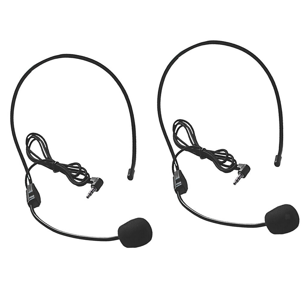 2Pcs 3.5mm  Audio Connector Capacitor for Headphone Mic Flexible Wire