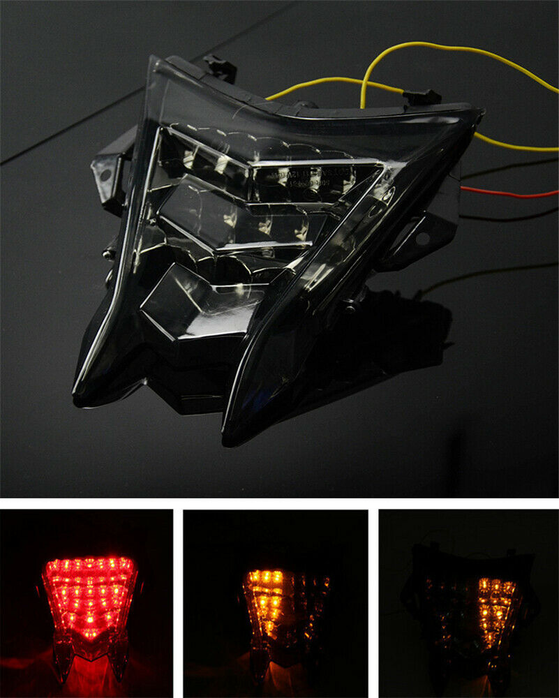 Taillight Black Integrated Turn Signal LED Tail Light For BMW S1000RR HP4 S1000R