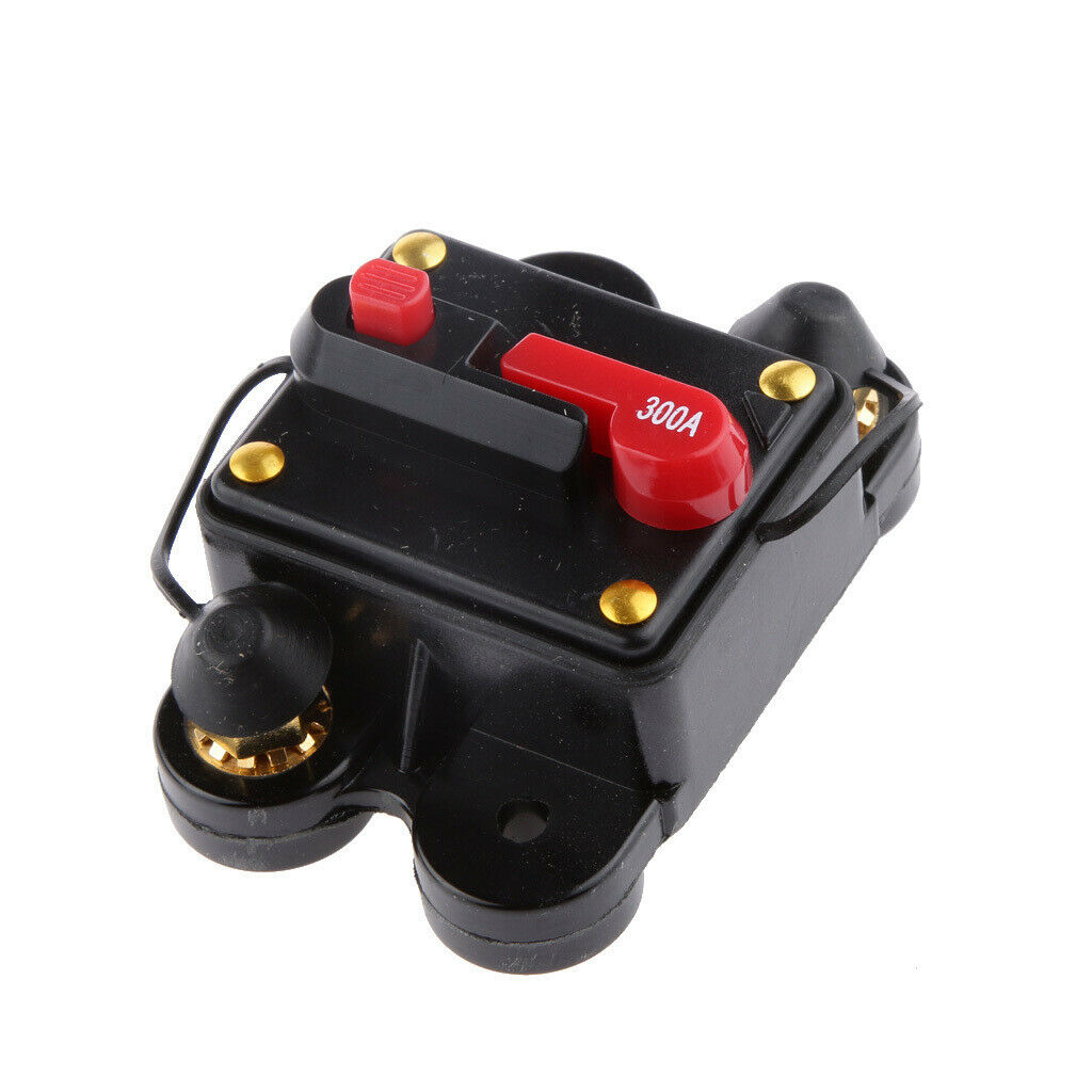 300 AMP HI-AMP Manual Reset Circuit Breaker 12v/24v Car Boat Stereo Fuse