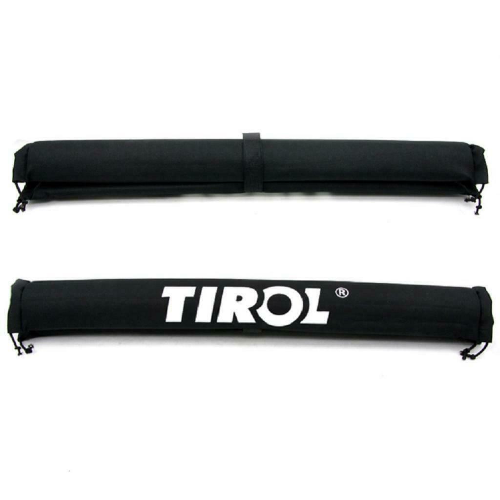 2pcs Roof Rack Protector Cargo Rack Carrier Cover for Snowboard Racks 59cm