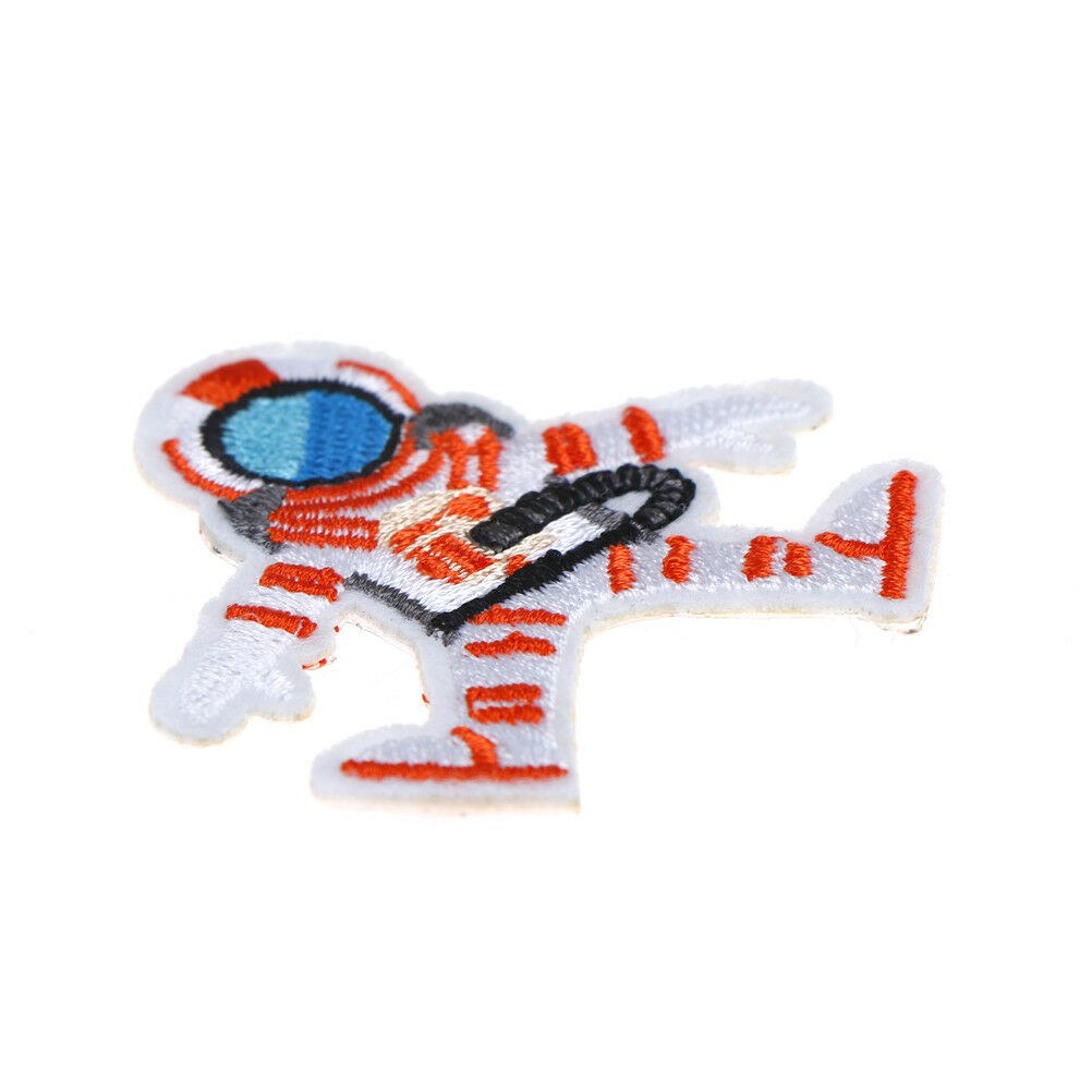 Astronaut Fabric Patch Embroidered iron on Patches For Clothing DI.l8