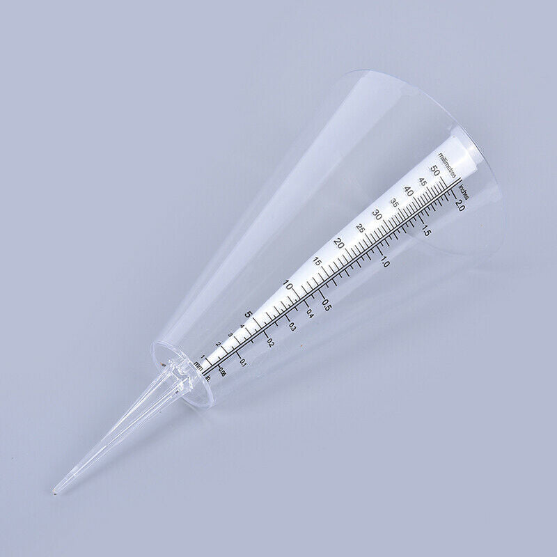 Cone Rain Gauge Measurement Ground Precipitation Garden Rainfall Measurin.l8
