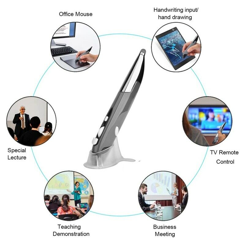 Wireless Pen Mouse Digital Optical Pen Mouse 2.4G Touch-Pen Mouse 1600DPI withL5