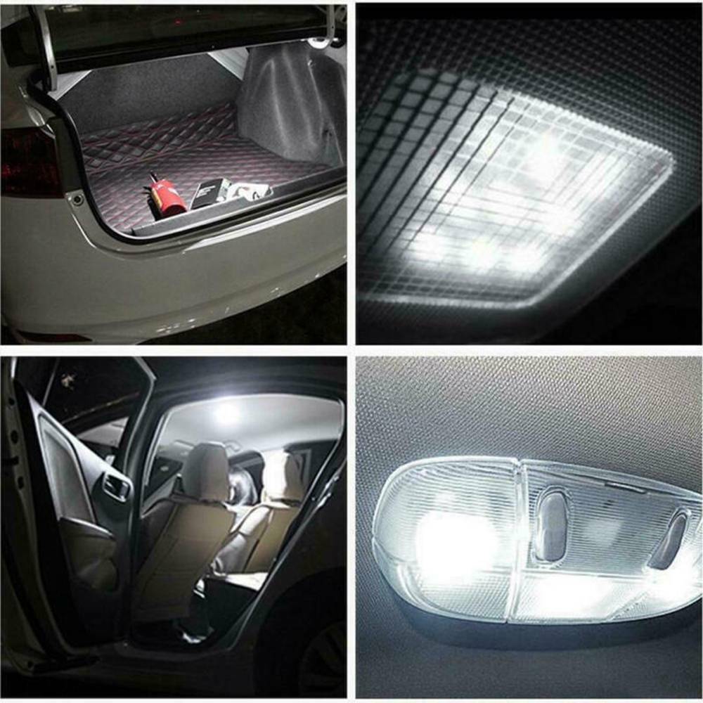 10Pcs LED COB Festoon 36mm 12V White bulbs Car Error Free Interior Reading Light