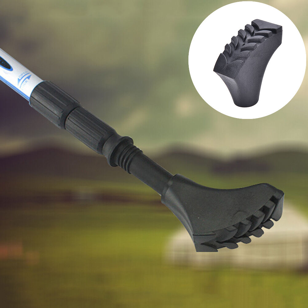 Rubber Tip End Cap Hammers Trekking Pole Hiking Stick Outdoor Sports Lt