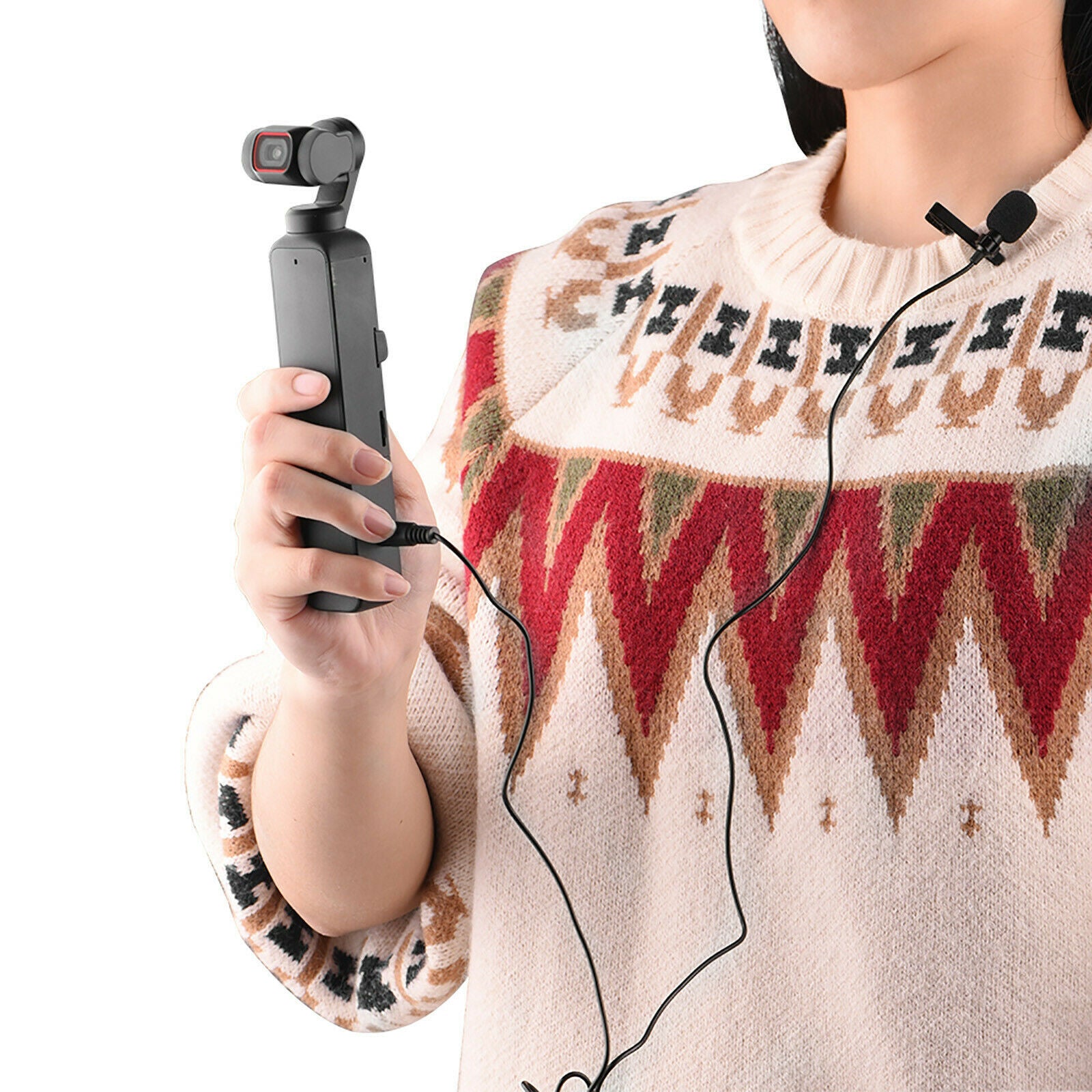 Recording Mini Windproof Microphone For Pocket 2 Do-It-All Handle Camera Durable