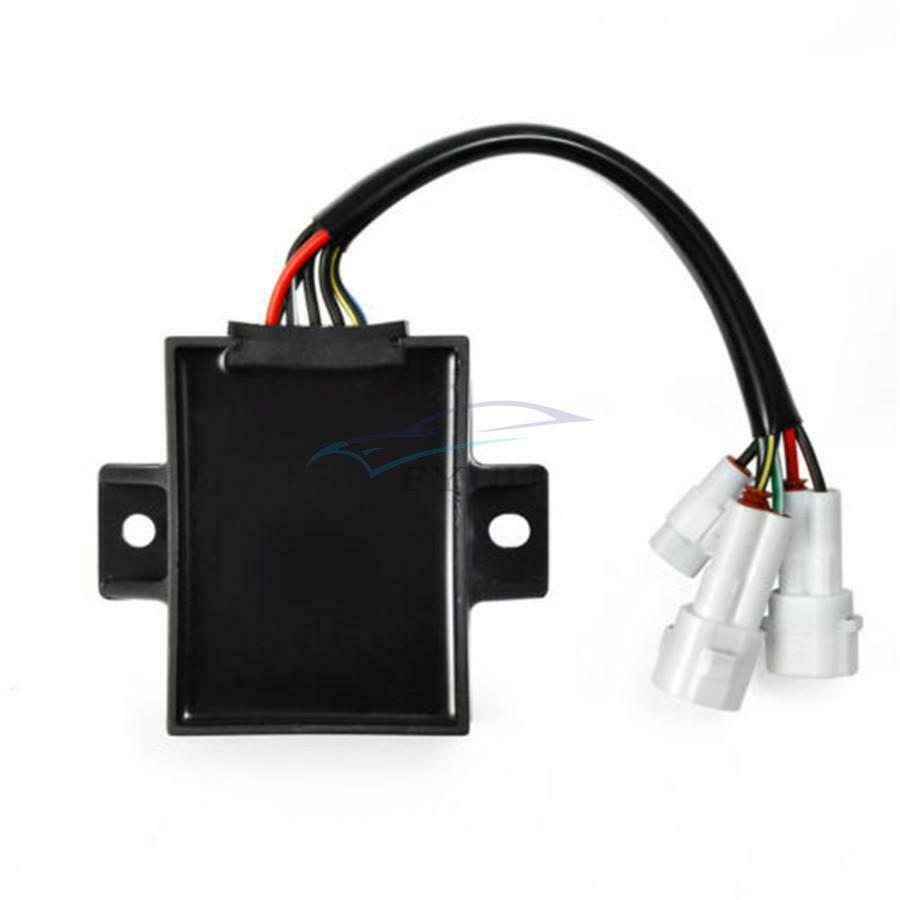 Ignition Coil Spark Plug CDI Module Kit For Kawasaki Bayou 220 KLF220A 1988-1995