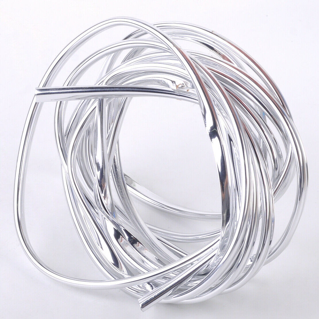 4M Car Chrome Plated Air Conditioner Strip Bumper Edge Vent Grille Cover Trim An