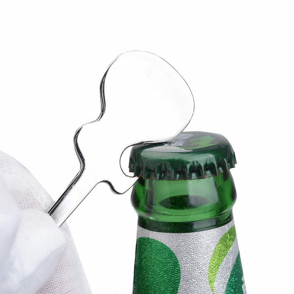 Funny Guitar Shaped Keychain Beer Bottle Opener Keyring for Party Club Tool