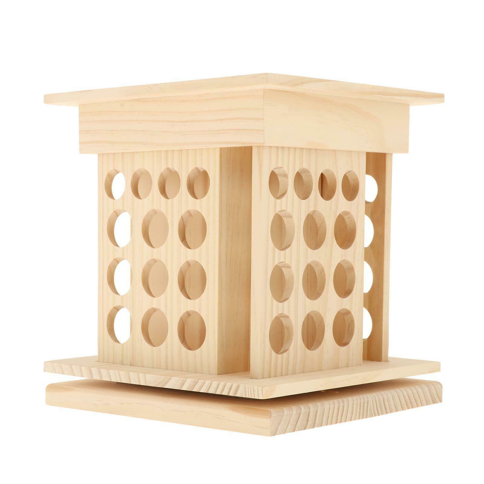 Multi-layer Essential Oil 52 Slot Bottle Display Rack Organizer Storage Box