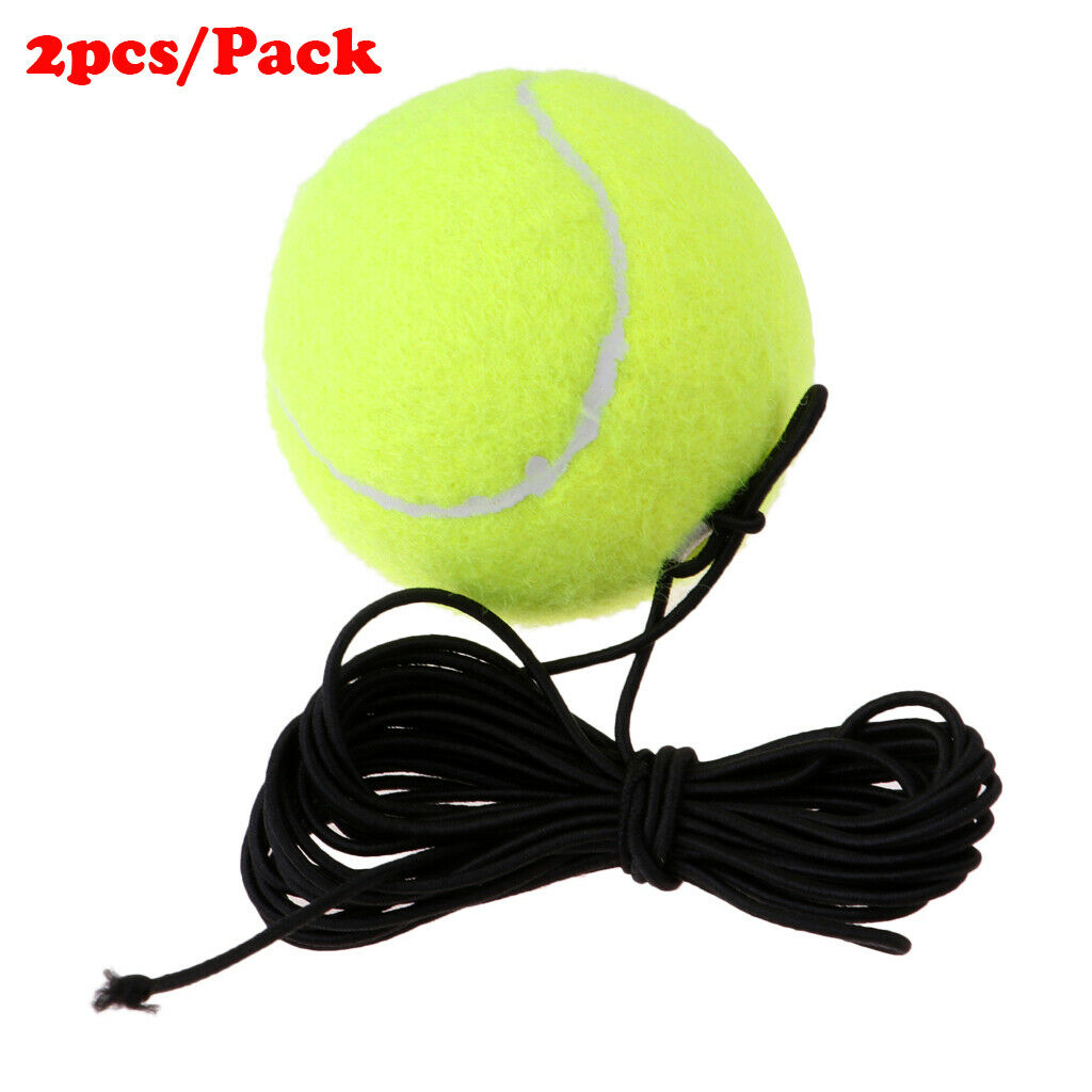 2x Tennis Ball Outdoor Indoor Tennis Practice Self-Study Training Aids Tools