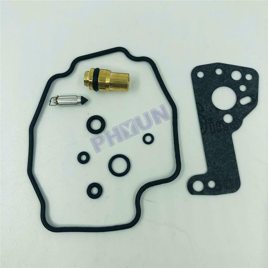 2 Sets For 1989-2001 Yamaha XV535 Virago Carburetor Repair Rebuild Kit w/ Float