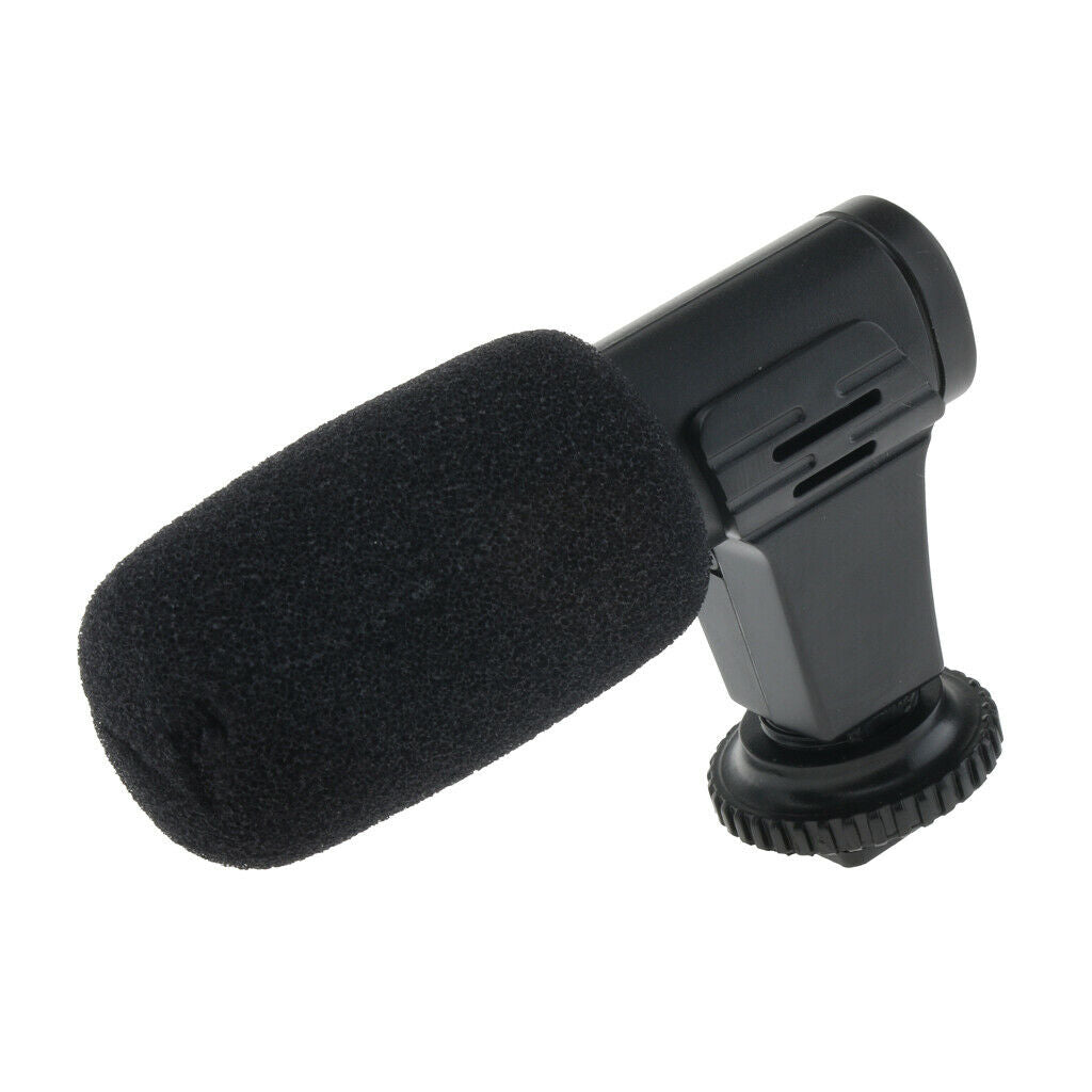 MIC-06 External 3.5mm Mini Mono Microphone Mic for Nikon Pentax DSLR Camera