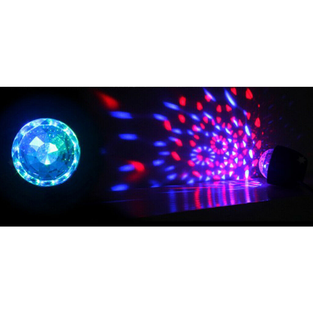 USB Mini Disco Lights USB Led Stage Party Ball DJ Lighting f/ KTV Party