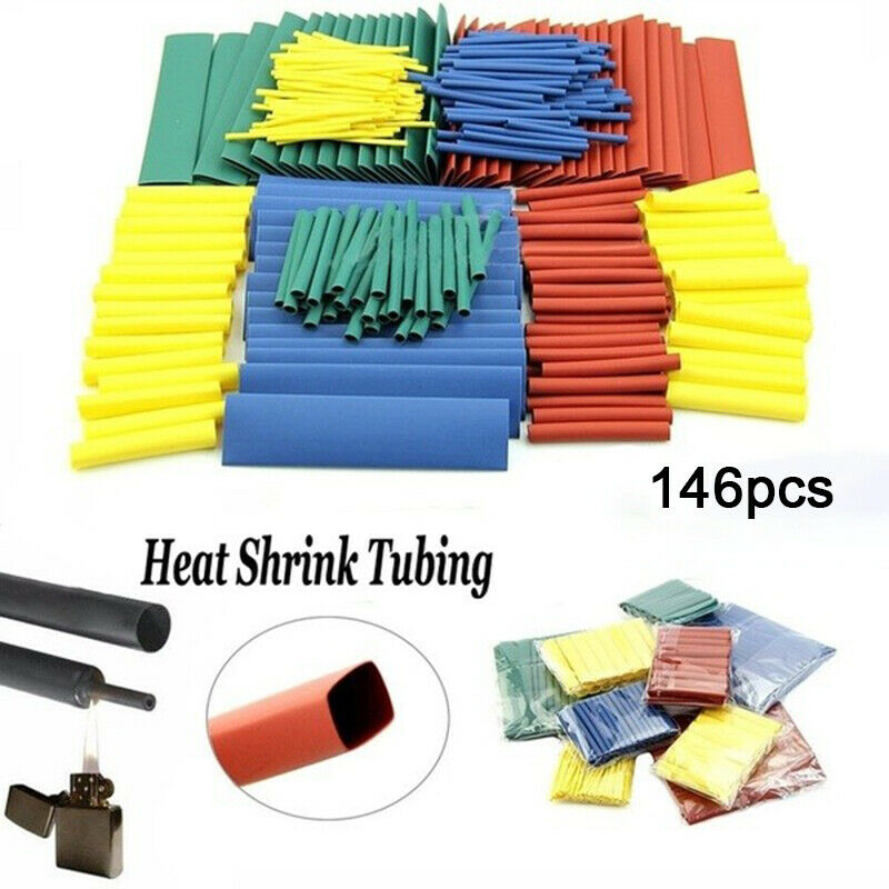 164pcs Heat Shrink Tubing Insulated Shrinkable Tube Wire Cable Sleeve Kit Y sA