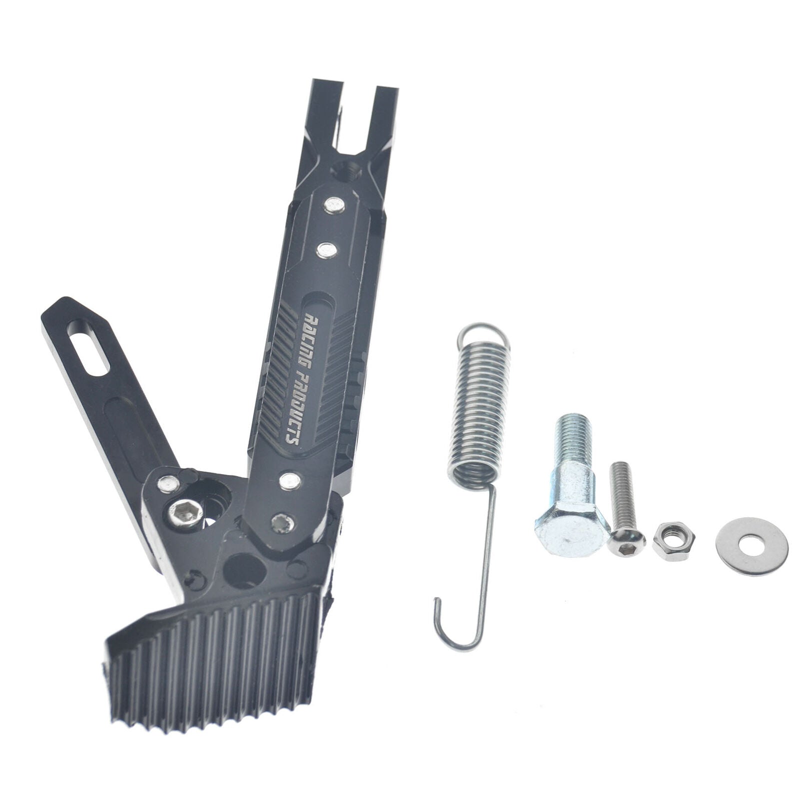 Universal Aluminum Alloy Motorcycle CNC Scooter Kickstand Side Stand Adjustable
