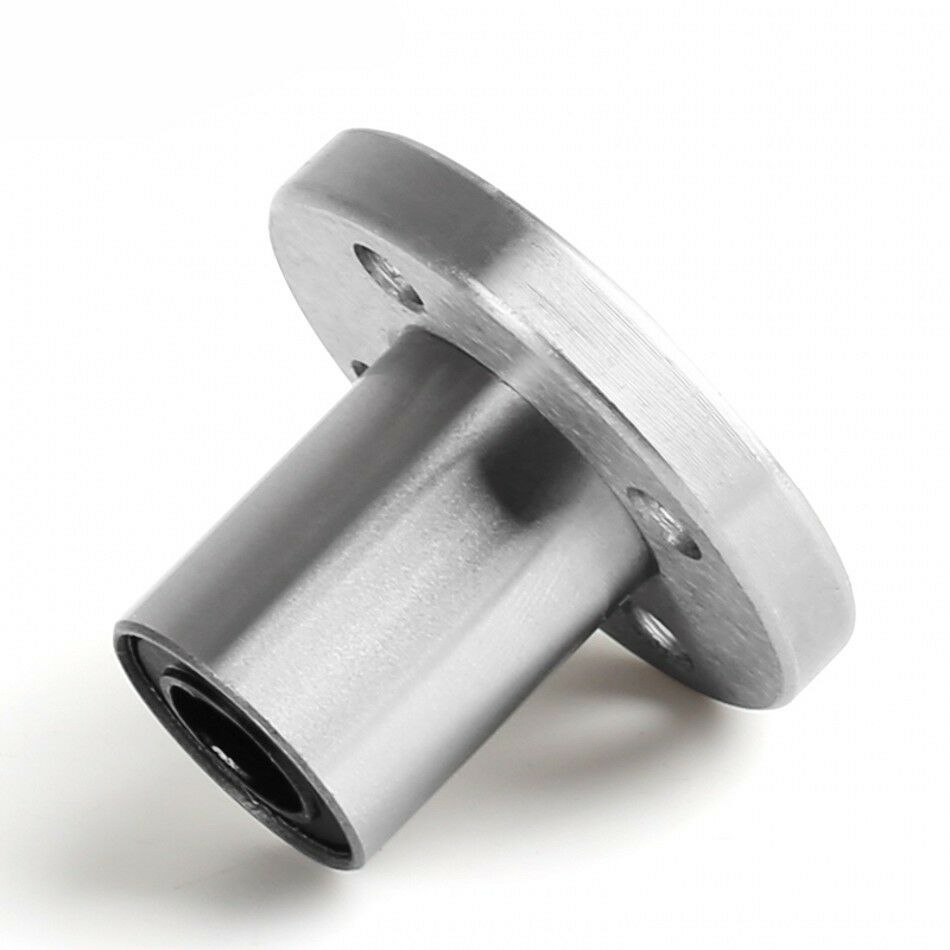 1Pcs LMF6UU 6mm High Accuracy Round Flange Linear Motion Bushing Roller Bearing