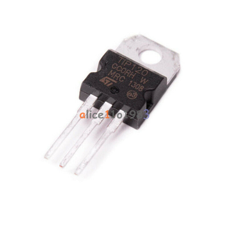 5PCS TIP120 120 NPN Darlington Transistors TO-220 New