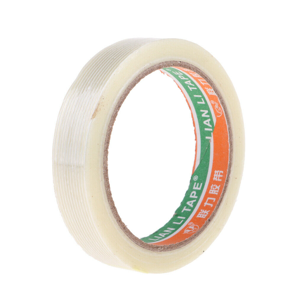 20 Mm * 25 M Strong Glass Fiber Tape Transparent Striped One-sided Adhesive Tape