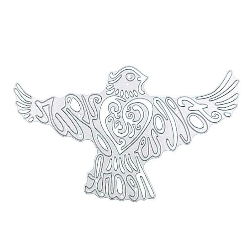 Eagle Metal Cutting Dies Stencil DIY Scrapbooking Album Paper Card Template Mold