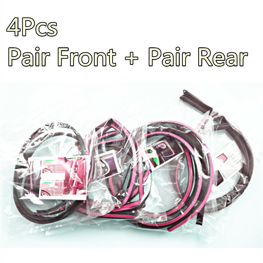 Universal Front Rear Door Sealing Strips Sealed Mouldings Soundproof Dustproof