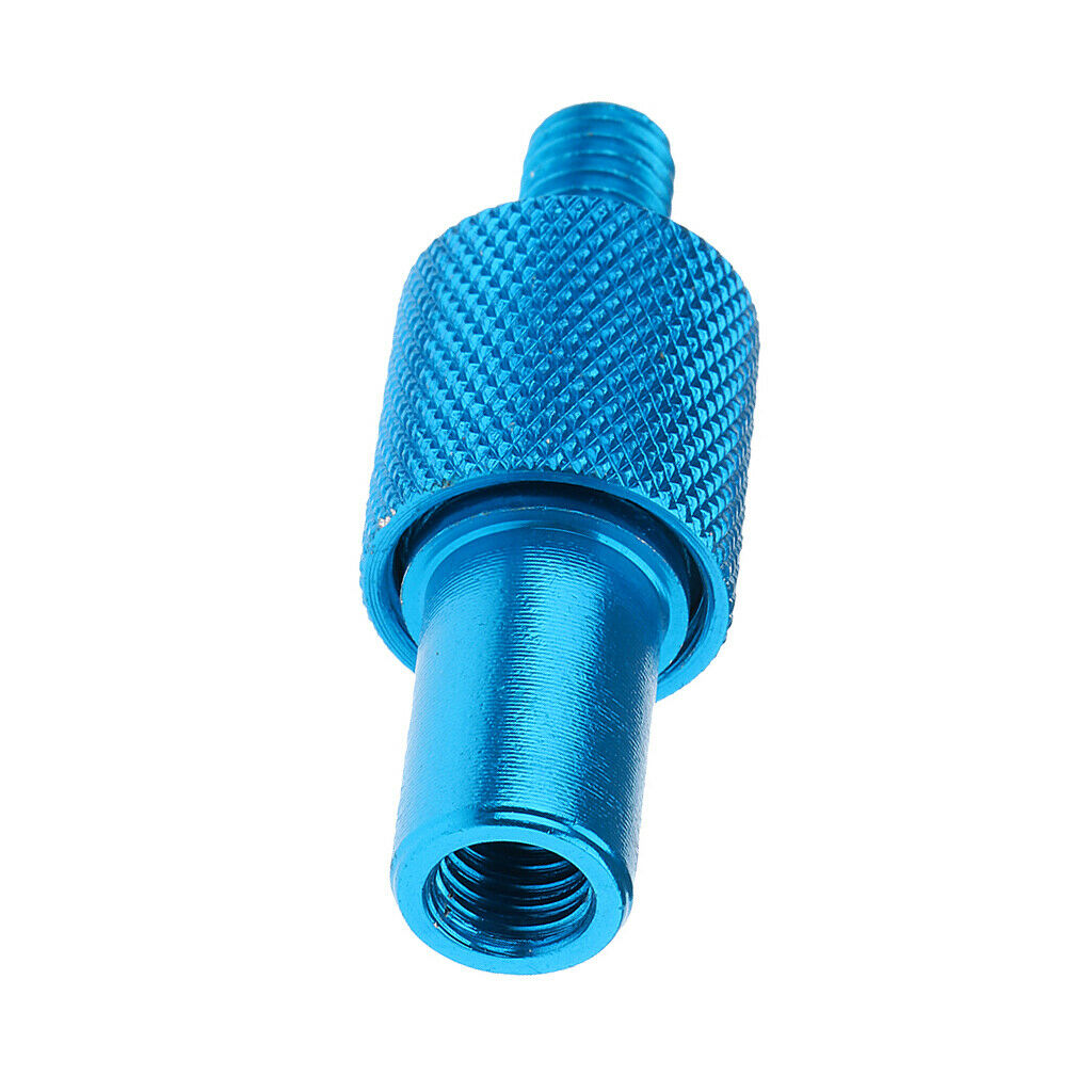 Aluminium alloy 8mm Fishing Rod Pod Connector Fishing Nets Head Adapter