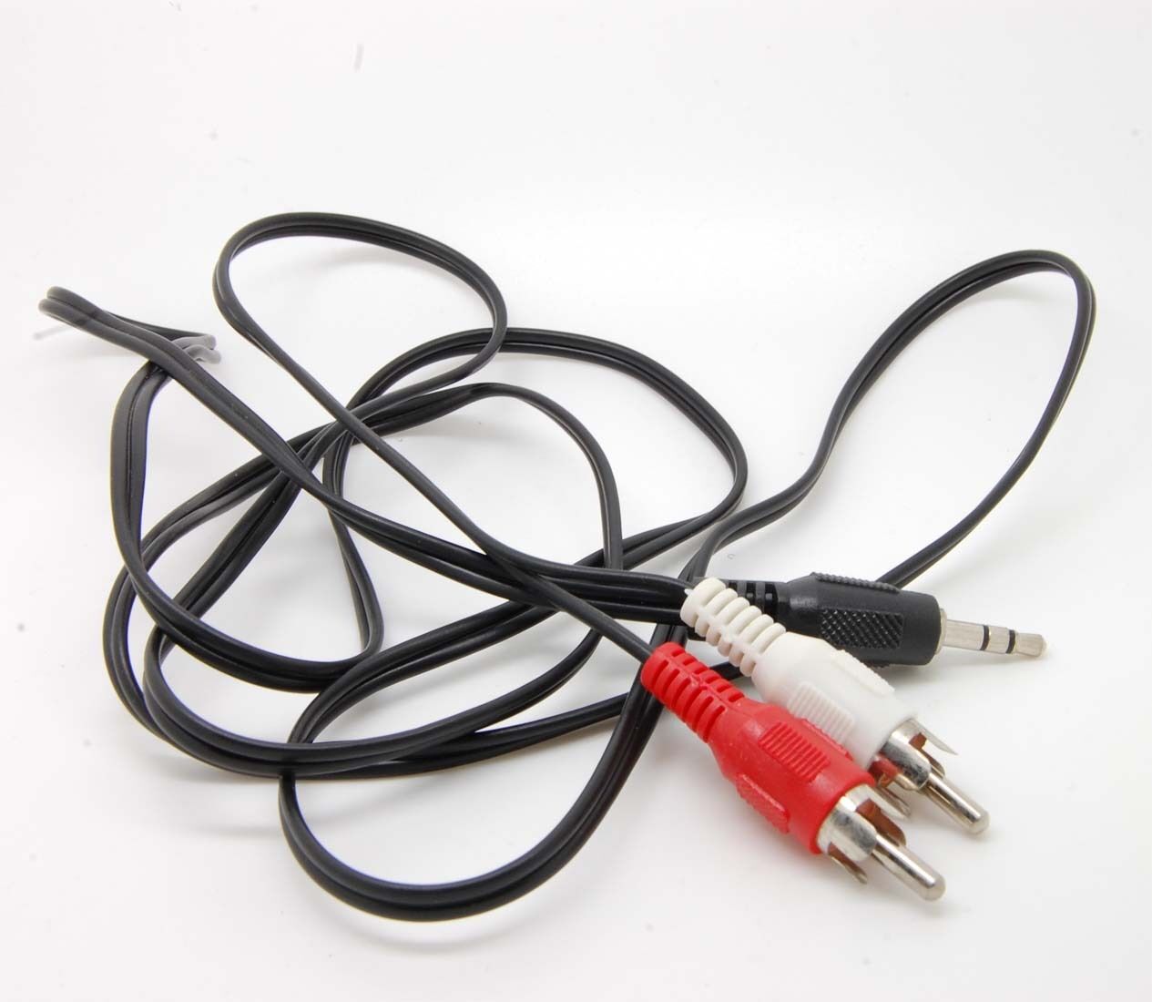 3.5mm To 2 RCA Audio Speaker Y Adapter Cable Cord Lead For HTC Smart Cell Phone