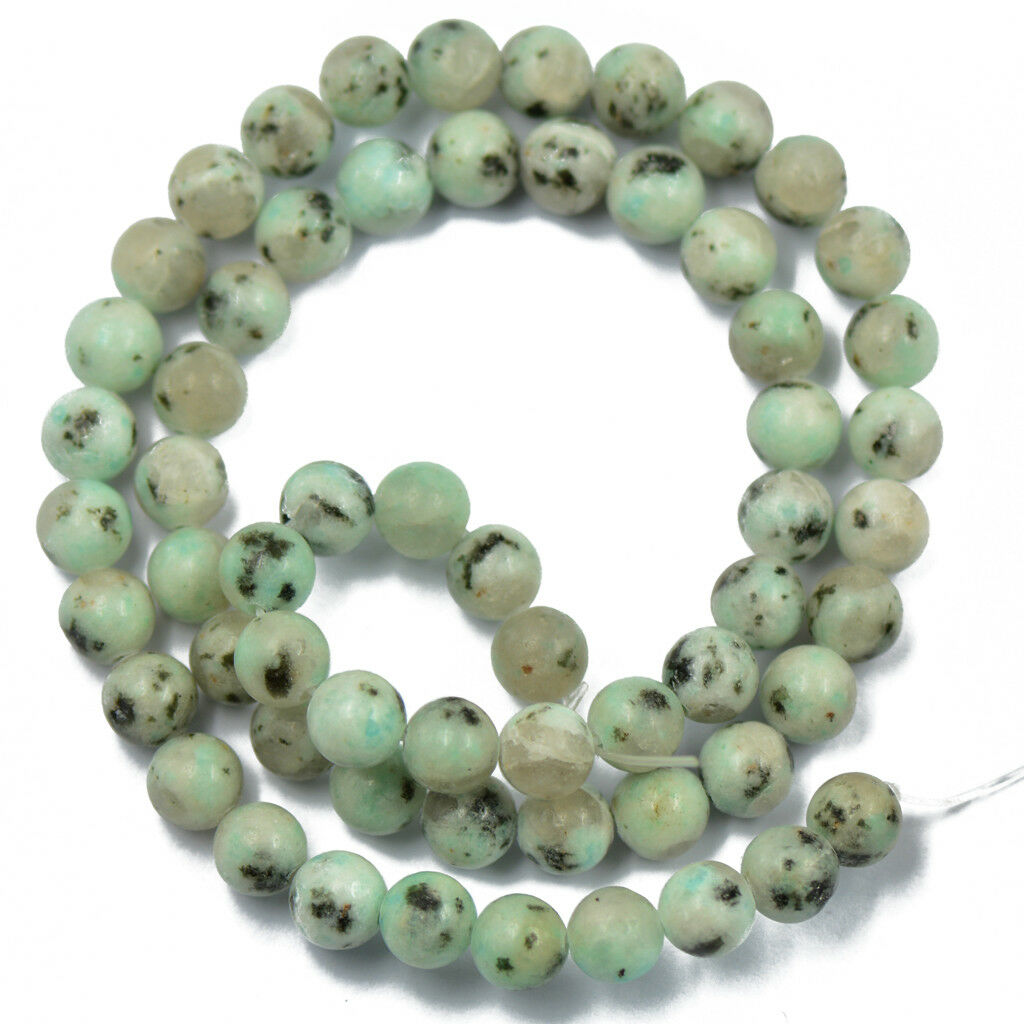 6mm Natural Sesame Jasper Jewelry Making Loose beads Spacer Round 15 inch