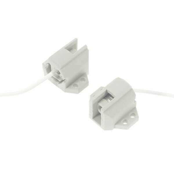 1pair R7s Ceramic Lamp Holder Base For Double Ends Metallic Iodide Lamp