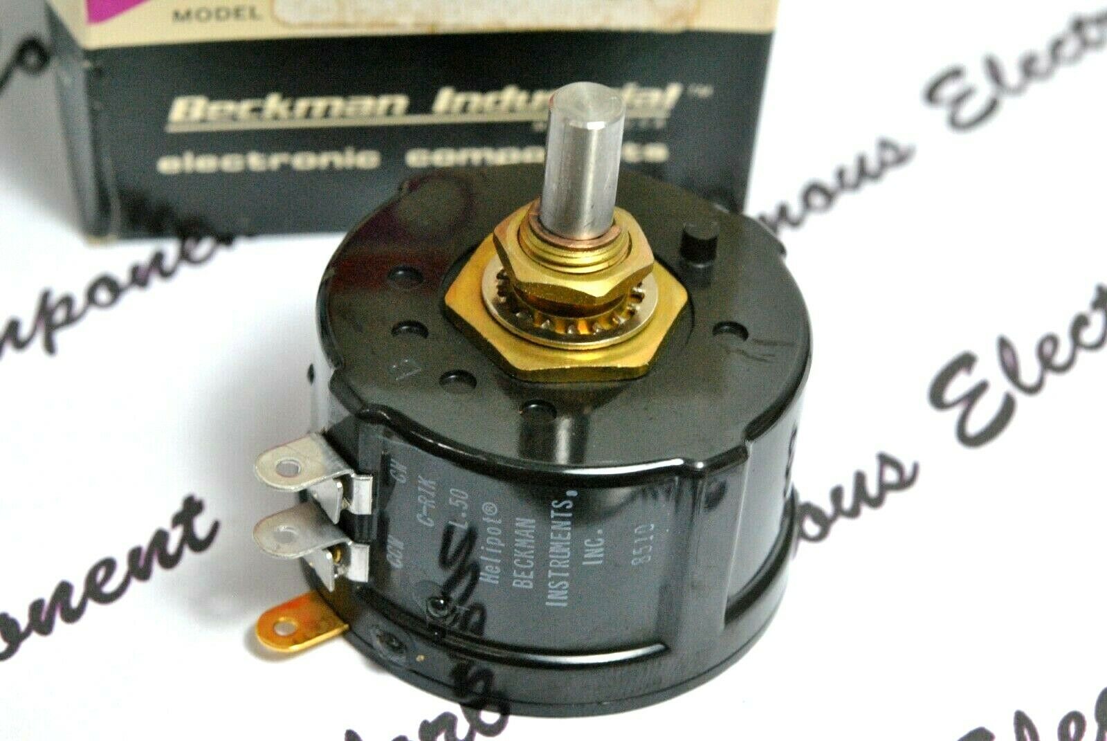 1pcs - Beckman Helipot C-R1K L.50 CR-1KL.5 1K Potentiometer