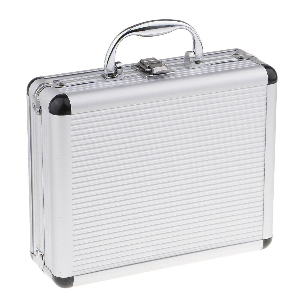 Tattoo Carrying Case Storage Machine Tools Lock Padded Box Organizer