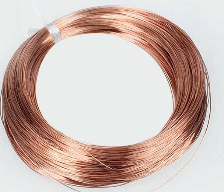 2m 99.9% Pure Copper Cu Metal Wire, Diameter 3mm, Length