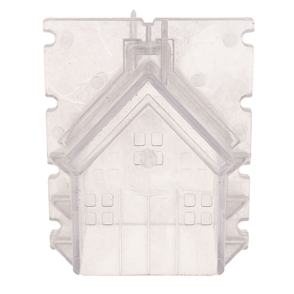 House Plastic Soap Candle Making Mold Mould For DIY Candle Making Home Decor