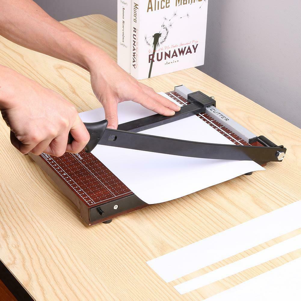 Pro A4 Paper Card Trimmer Guillotine Photo Cutter Office Paper Cutting Tool