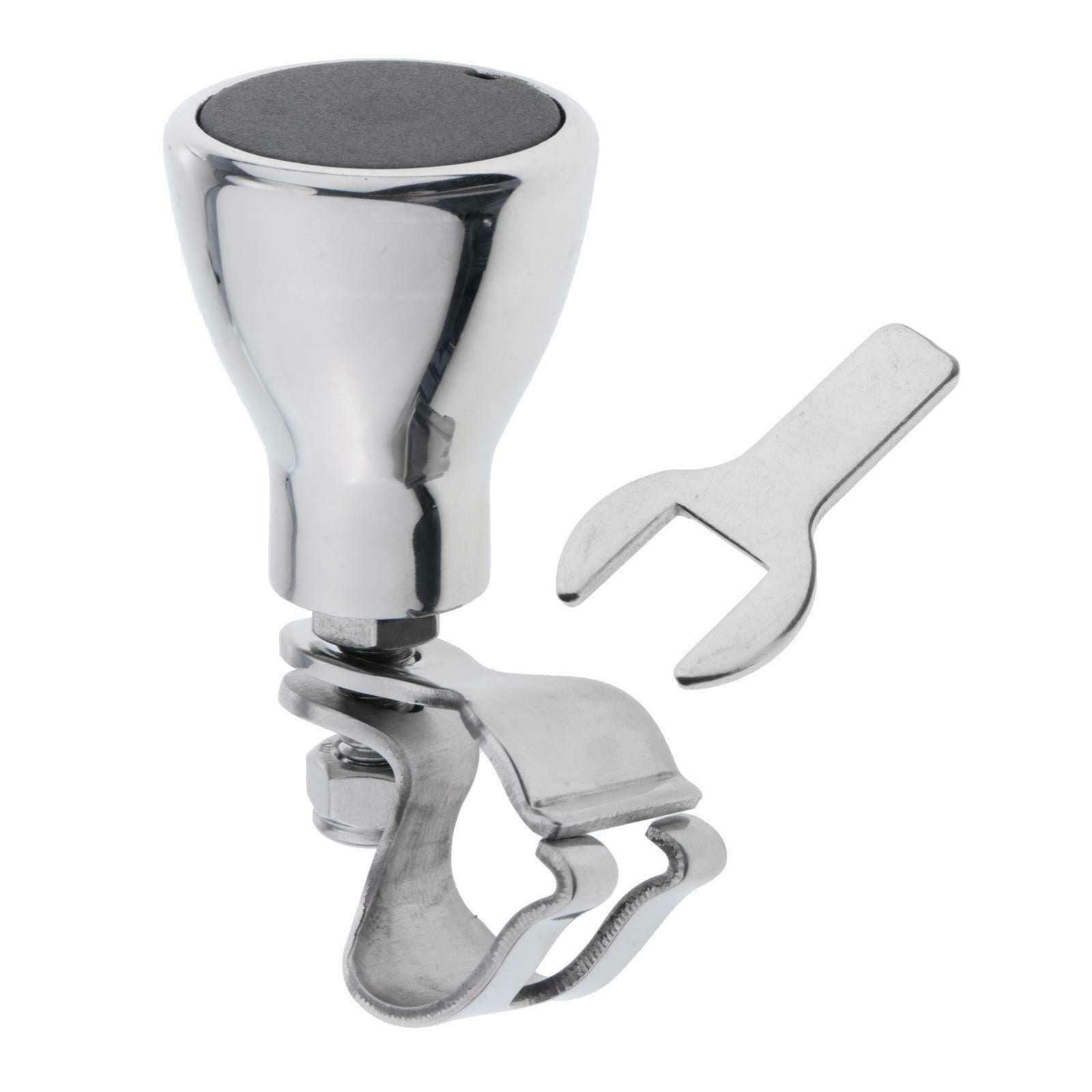 1 Set Steering Wheel Spinner Knob w/ Small Wrentch for Marine Boat Yacht