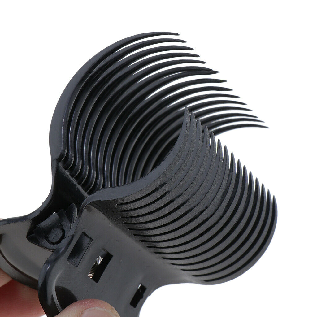 Packs Barber Curling Roller Clip Sectioning Dye Heatproof Curler Clips Salon DIY