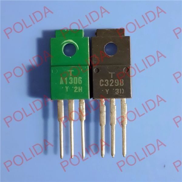 10pairs TOSHIBA TO-220F 2SA1306-Y/2SC3298-Y 2SA1306/2SC3298 A1306/C3298