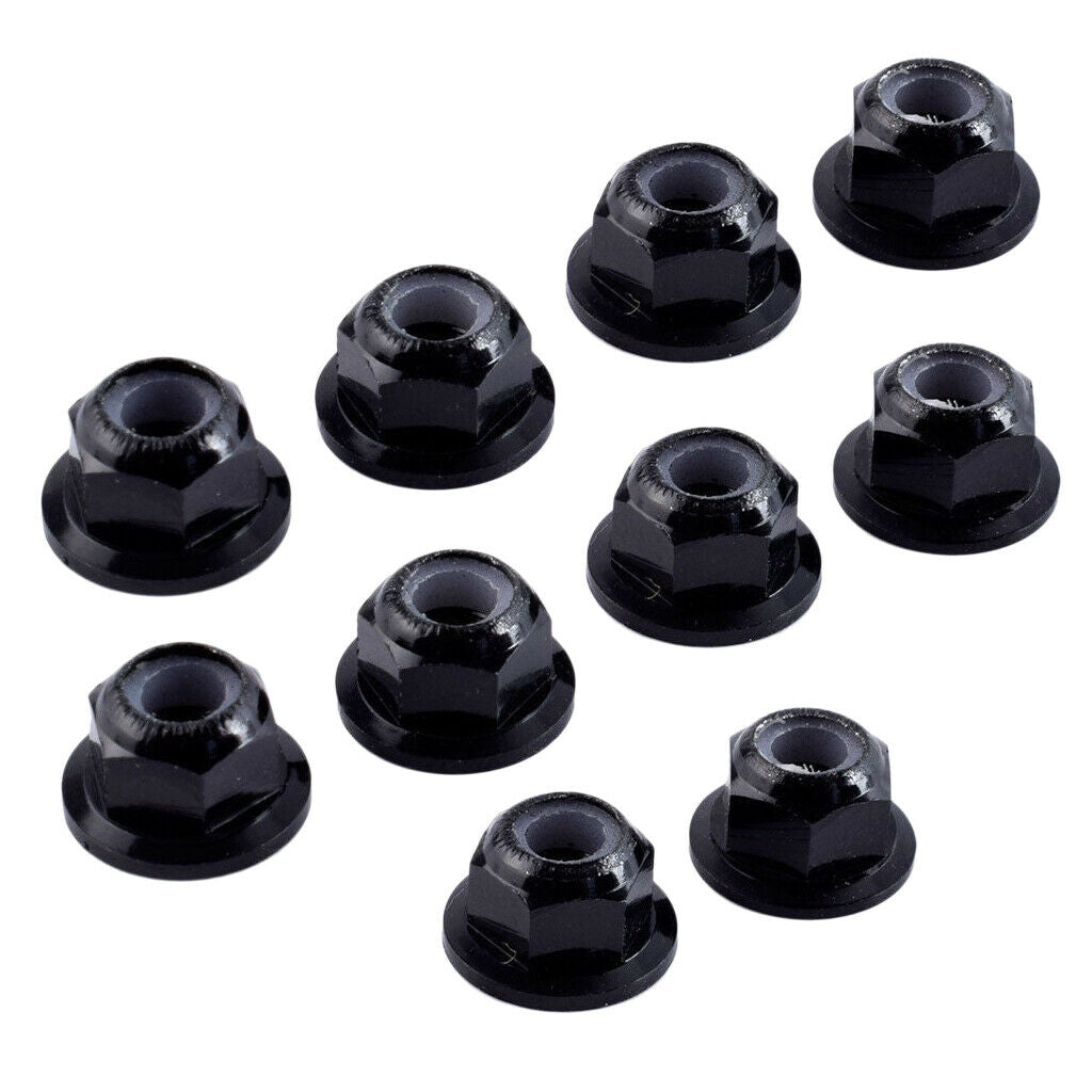 20pcs   Steel      4mm   RC   Wheel   Tires   Nuts   Flanged   Nut   for   XS