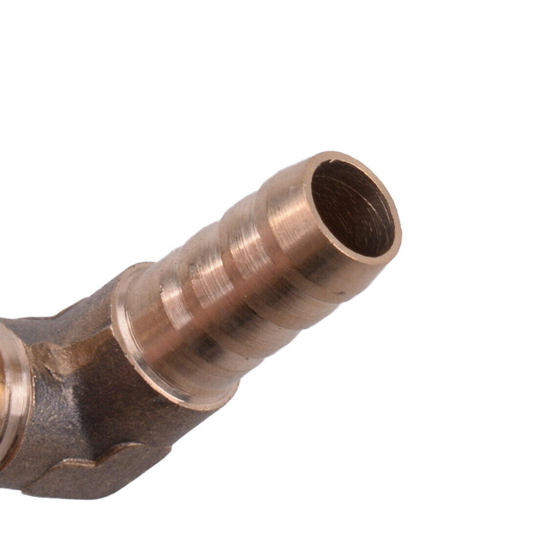 10pcs 1/8" NPT Brass Barb Fitting Male Elbow 90 Degree 5/16" Hose ID New