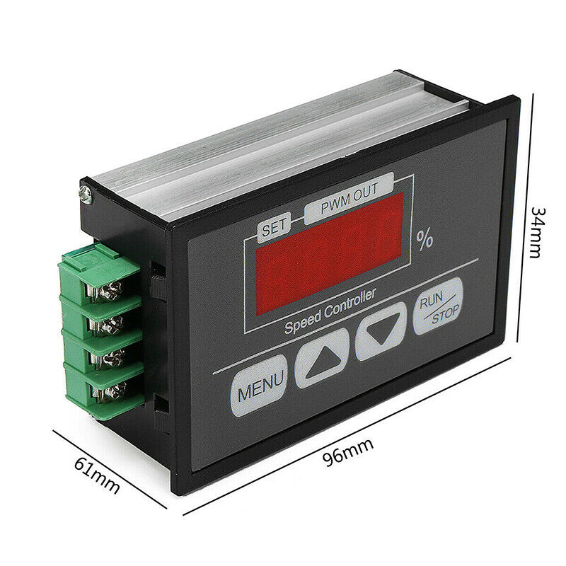 DC Motor Speed Governor 6-60V PWM Module 30A Digital Controller SwY1