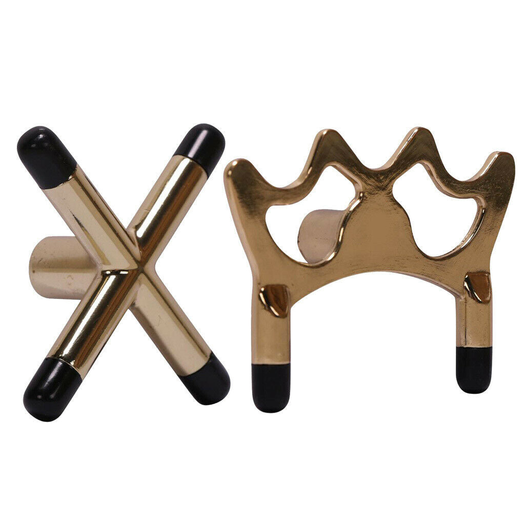 2Pcs Pool Cue Bridge Head Cue Stick  Rests Billiard Accessory