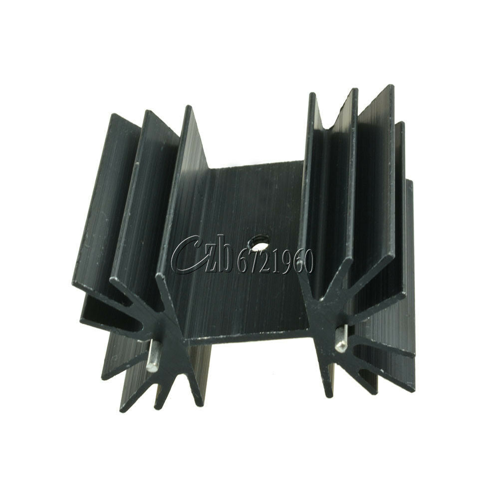 35x42x25.4MM Heat sink IC Heat sink Aluminum 35X42X25.4MM Cooling Fin